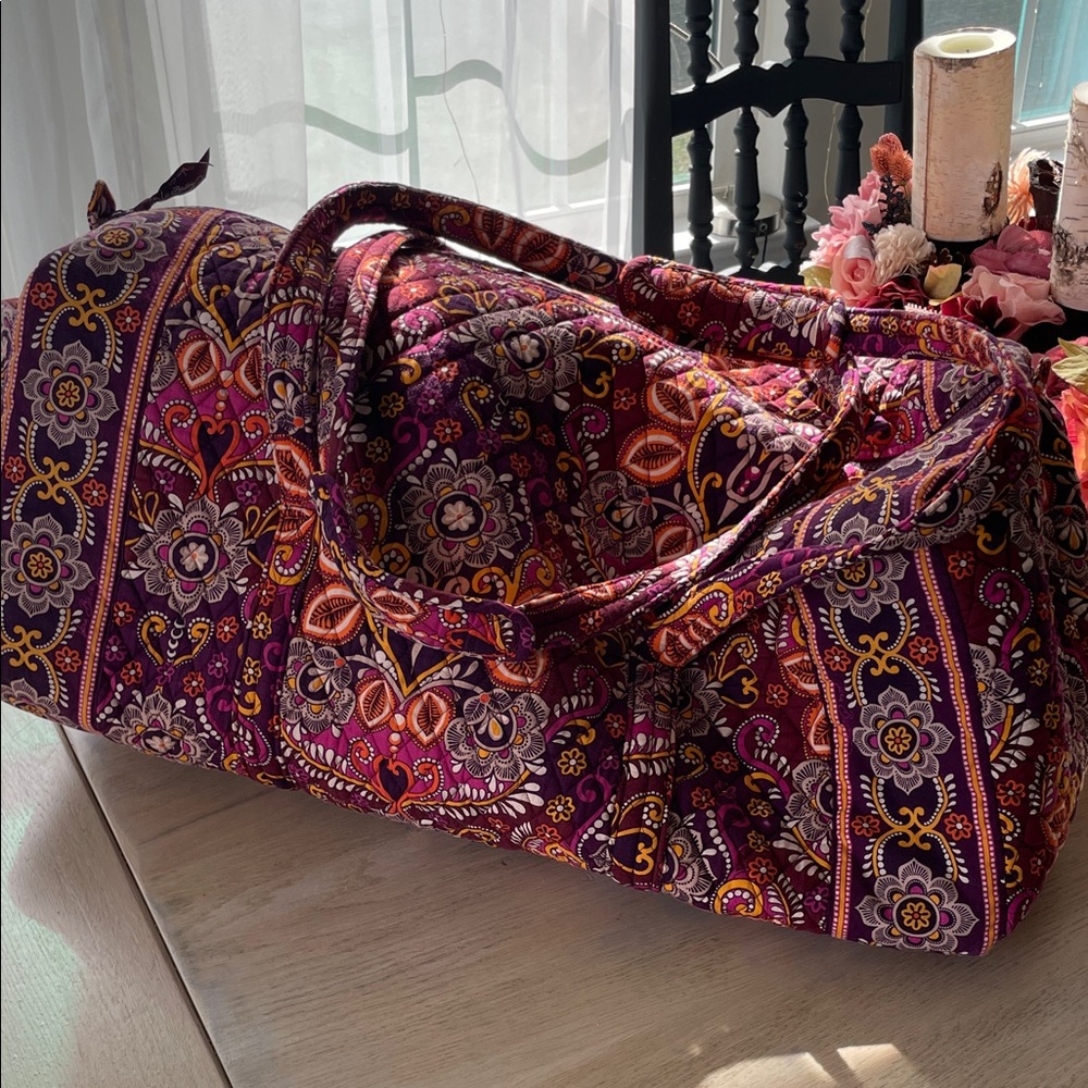 💙 Vera Bradley Safari Sunset XL Duffel